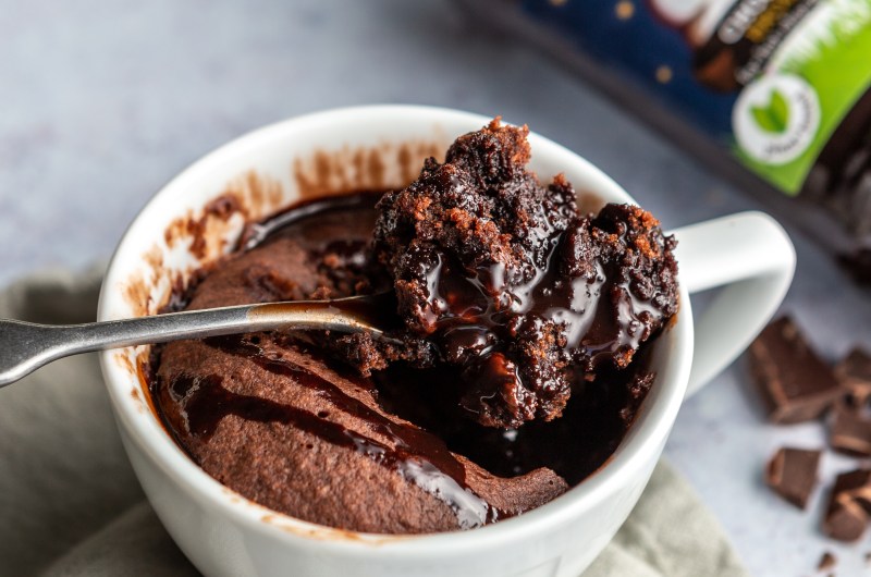 Chocolate mug cake